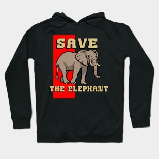 SAVE THE ELEPHANT-3 Hoodie